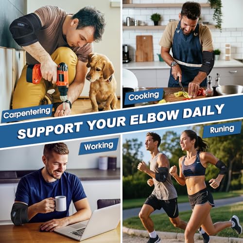 Elbow Brace, Elbow Splint for Cubital Tunnel Brace for Sleeping-Immobilizer for Ulnar Nerve Brace Elbow Pain fit Men & Women - size: One Size