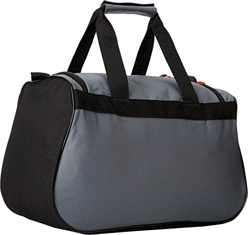 adidas Power Gym Bag – Lightweight Small Duffel, Onix Grey/Black/Solar Red/Diablo, OSFA - color: Onix Grey/Black/Solar Red/Diablo
