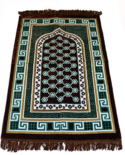 Prayer Rug Carpet Islamic Muslim Salah Meditation Mat Turkish Exquisite