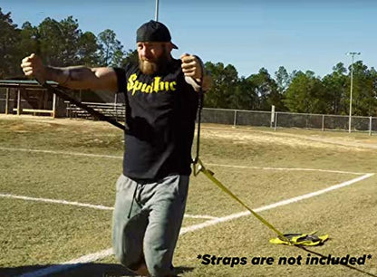 Spud, Inc. Magic Carpet Sled | Speed Sled | Strength and Condition Sled - color: Black