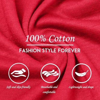 Turban Head Wrap Scarf,African Women' Soft Long Scarf Shawl Hair Bohemian Headwrap Stretch Headband Tie - color: Wine Red