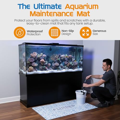 Flipper Splash Mat – Waterproof, Non-Slip Aquarium Maintenance Mat
