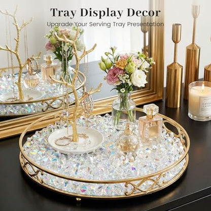 DomeStar 550PCS Bright Clear Vase Fillers, Small Acrylic Fake Ice Rocks Gems Crystals Diamonds Table Centerpiece Fish Tank Table Scatter Photography Props Display (0.4 * 0.6) - color: Bright Clear