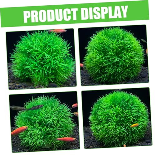 Toddmomy 8pcs Artificial Aquatic Plants for Fish Tank Landscaping Non- Material Aquarium Decor Fish Habitat and Desktop Aesthetics