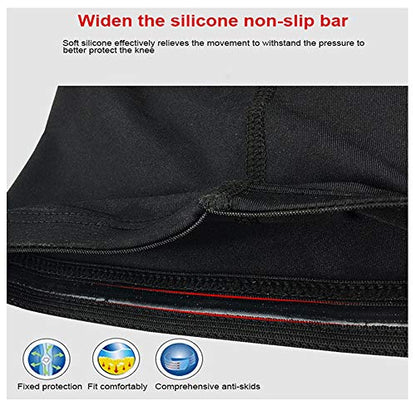 PISIQI Compression Collision Avoidance Knee Sleeve - color: Black, size: Small