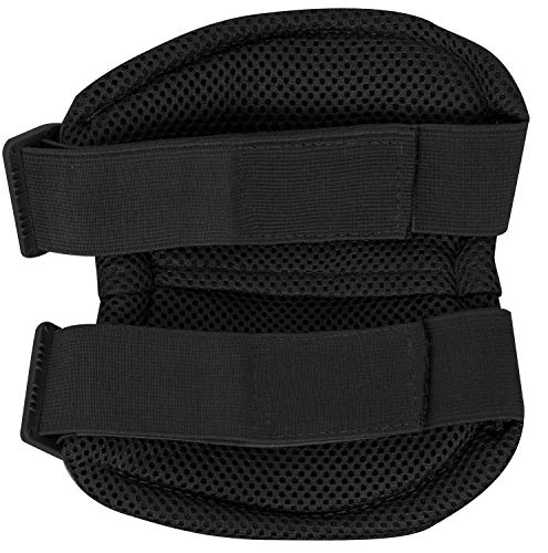 Rothco Low-Profile Tactical Knee Pads – Hard & Flexible Protector Cap – Breathable Foam Cushion Padding - color: Black