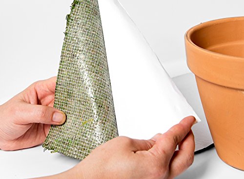 SuperMoss (22401) Instantgreen Moss Mat, Peel N Stick, 18 x 48in, Fresh green