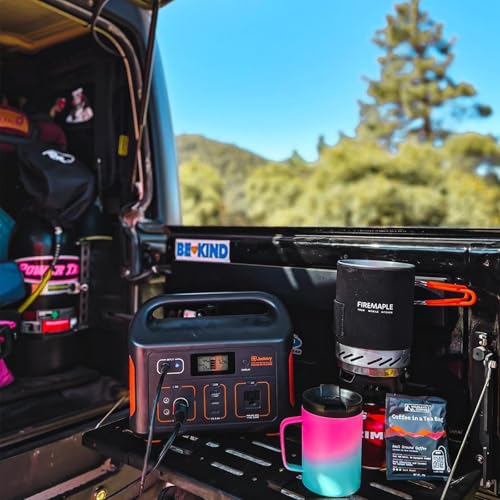 Fire-Maple Fixed Star 1 Backpacking and Camping Stove System, Black 18oz | 30% Faster Boil with HX Base, Piezo Ignition, Compact & Durable, All-in-One Pot, Compatible with Most Canisters, Portable - color: Black