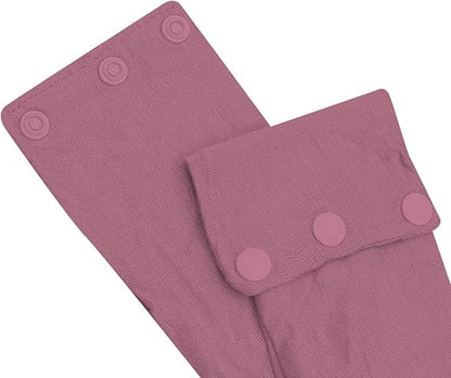 AIBEARTY Women Fashion Instant Muslim Turban Hijab with Snap Fastener Breathable Headscarf Bonnet Cap Turban Hat Shawl - color: Modal Deep Pink-3 Buttons