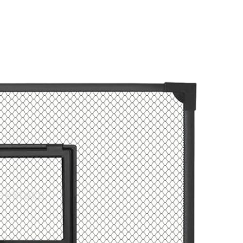 Aquarium Anti Jumping Net DIY Tank Cover Tear Resistant Easy Install Top Screen Fish Barrier - size: 100x50cm