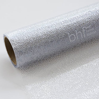 Best Home Fashion Non-Adhesive Frosted - Art Glass - 1.45 ft x 6.5 ft (1 Roll) - color: Artglass, size: 1.45 ft x 6.5 ft