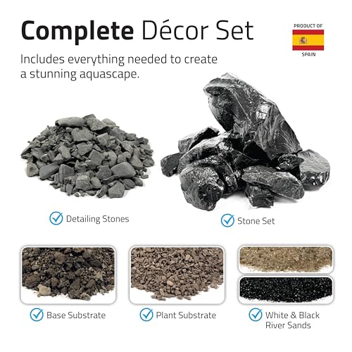 Fluval Black Mega Aquascaper Kit 60P