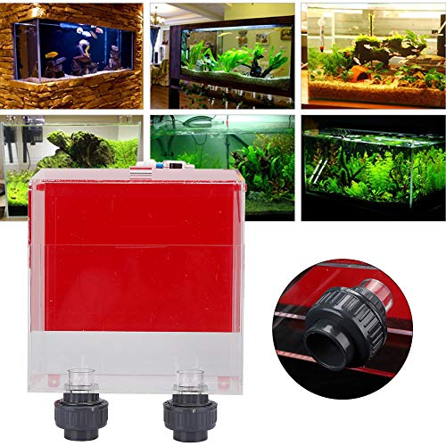 【???????????????????? ???????????????????????? ???????????????????????? ????????????????????】 5000L/H Acrylic Aquarium Overflow Box Air Pipe Overflow Box, Auto-Top-Off