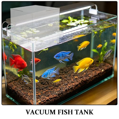 Fish Tank Elevator: Negative Pressure Tank for Fish Activity Area Increase, External Suspended Placement, Water Level Maintenance - size: 19.00X19.00X16.00CM