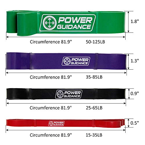 POWER GUIDANCE Agility Ladder (20 Feet) for Speed Agility Training&Pull Up Assist Bands Heavy Duty Resistance Band Mobility