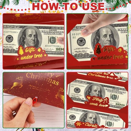 2026 New Christmas Money Envelope for Cash, 10 Slots Surprise, Money Envelopes for Xmas Gift Envelopes Supplies Christmas Cash Gift Envelopes for Men Women Girls Boys, Green - color: Green
