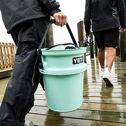 YETI Loadout 5-Gallon Bucket, Impact Resistant Fishing/Utility Bucket - color: Seafoam