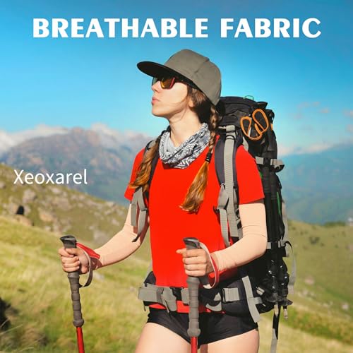 Xeoxarel Arm Sleeves for Men & Women (Available in 4 Pairs/12 Pairs) - color: 1 Pair Arm Sleeve - Pink