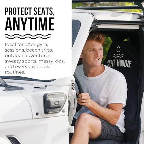 Car Seat Towel | Premium Microfiber Towel Seat Covers for Cars | Universal Fit & Machine Washable | Portable Car Seat Towel Cover After Gym, Yoga, Beach Grey - color: Grey