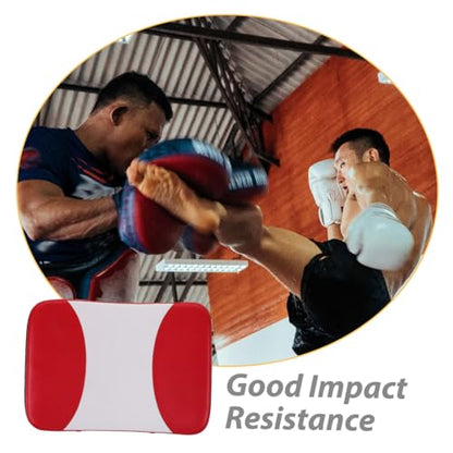 Balacoo Curved Kick Pad for Martial Arts Training PU Boxing Sparring Shield Thickened Kickboxing Protector for Taekwondo and Boxing for Martial Arts and Sparring