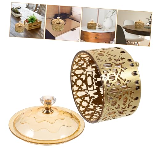 Candy Tray for Eid Mubarak Ramadan Elements Serving Plate Decorative Snack Holder for Parties Multi-Purpose Food Tray for Home Decor Organization