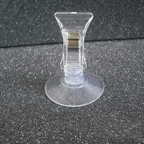 BESPORTBLE Aquarium Tool 10pcs Fish Tank Suction Cup Feeding Clips Easy Install/uninstall Feeding Accessory