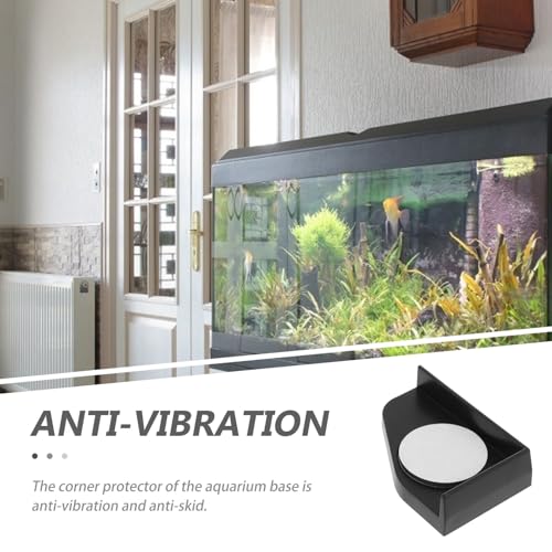 Fish Tank Corner Protector Pads 4pcs Thickened Shockproof Protective Edge Guards for Aquarium Base and Water Tank Cushion