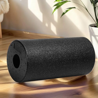 Foam Roller for Back Hollow Column Trigger Point Release Tool | Muscle Roller Foam for Yoga Stretching Sports Recovery Home Gym Post-Exercise Fitness Routine - color: Black
