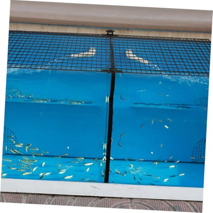 VICASKY 4sets Fish Tank Divider Isolation Board Plastic Grate Crate Design for Safe Fish Separation Bottom Tray for Aquariums and Pet Enclosures