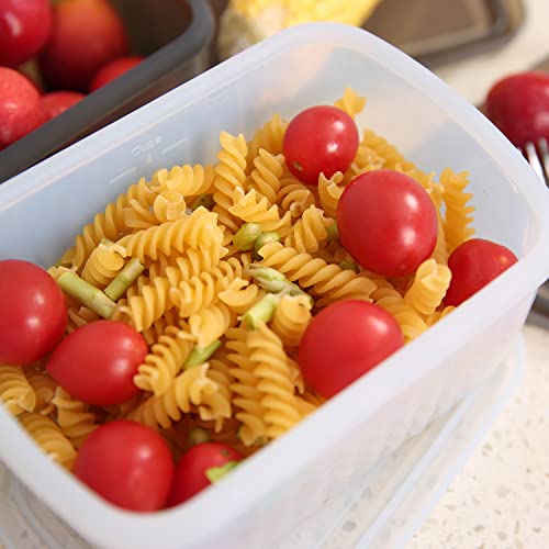 3-Piece Silicone Food Storage Containers Reusable Box Bento 9.2oz 18.3oz 33.8oz Lunch Leftovers Meal Prep Container for Vegetables Fruits Meat Fish Grains Store