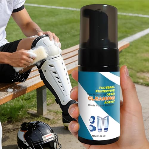 Boxing Glove Cleaner 100ml Sports Gear Odor Remover Wash Foam | Gym Spray for Shoes Work Boots Clothing Helmet Pads Yoga Mats Hockey Baseball Football