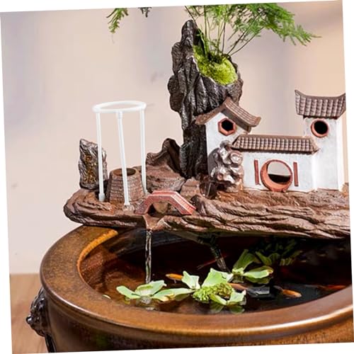 balacoo 8pcs Portable Splash Guards for Humidifier Rockery Design Easy to Install Water Protection for Fish Tank Reusable Splash Guard for Humidifier