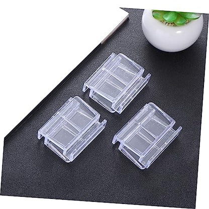 KESYOO 10Pcs Plastic Fish Tank Cover Brackets Support for Aquariums and Aquarium Accessories for Home Fish Tanks