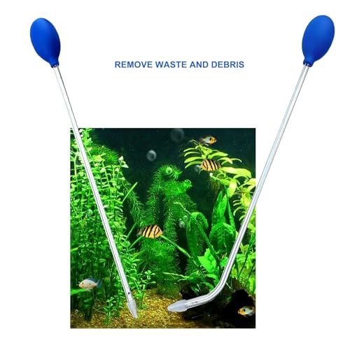 Coral Feeder with Extra-Long 18.5" Tube – Durable Leak-Proof Bulb, Easy-Clean Aquarium Pipette for Target Feeding Corals and Fish