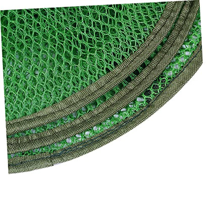Yardwe Collapsible Fishing Net Lightweight Mesh Tuck Net for Fish Shrimp Use Fishing Tool for Lakes Rivers Sea - size: 200.00X30.00X30.00CM