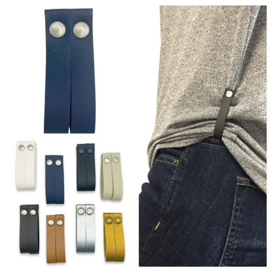 Magnetic Shirt Accessories, Clothing Cinch Clips, T-Shirt Clips, 1 Pair (2 Clips) (Navy) - color: Navy
