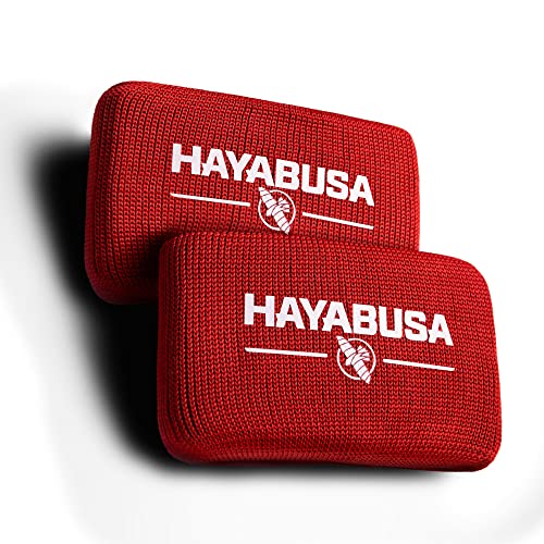 Hayabusa Boxing Knuckle Guards - color: Red, size: Large-X-Large