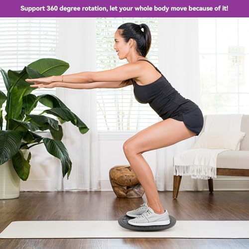 Balance Board Maze, Wobble Balance Board Balance Trainer Core Trainer Stability Disc with Maze for Core Stability, Strength Training, Flexibility