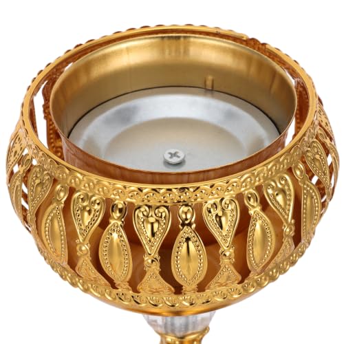 DECHOUS Bakhoor Burner: Arabian Style Electric Incense Burner Plug in Censer for Home Office Aroma, Middle Eastern Bukhoor Censer for Yoga Spa Relaxation, Us Plug