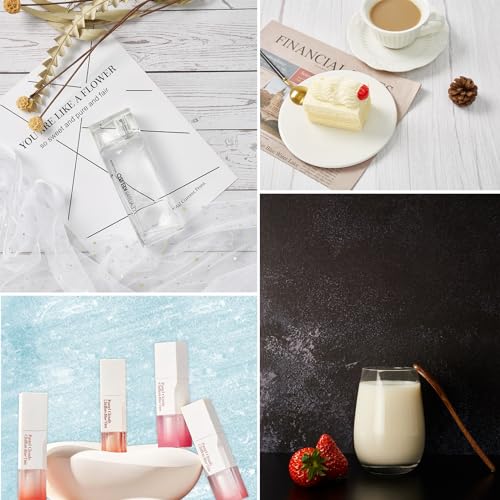 Yoocheese Photo Backdrop for Product Photography: 16.5X11.7 Double-Sided Paper with Shadow Board Props for Food,Small Item Photos - Content Creator,E-Commerce Seller Background Kit.(7pcs/14pattern) - color: Plain