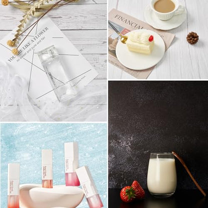 Yoocheese Photo Backdrop for Product Photography: 16.5X11.7 Double-Sided Paper with Shadow Board Props for Food,Small Item Photos - Content Creator,E-Commerce Seller Background Kit.(7pcs/14pattern) - color: Plain