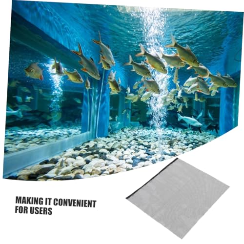 Aquarium Jumping Net Cover Mesh Screen Lid for Betta Fish Plastic Divider Panel for Terrarium Pet Safety Breathable Design for Optimal Oxygen Flow