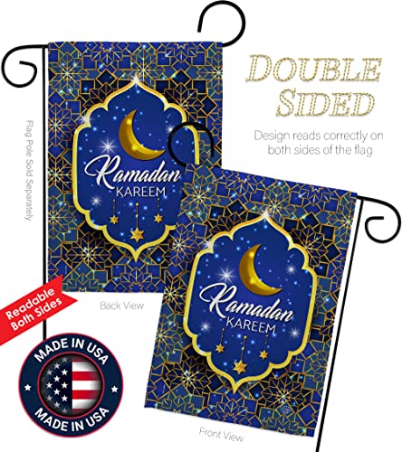 Ramadan Kareem Garden Flag Religious Faith Hope Grace Peace Dove Christian Religion Easter House Decoration Banner Small Yard Gift Double-Sided, Made in USA