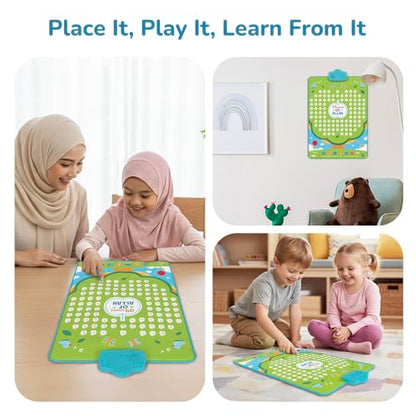 My Salah Mat Interactive Islamic Wall Art - Great Gift for Muslim Kids (99 Names of Allah) - style: 99 Names of Allah