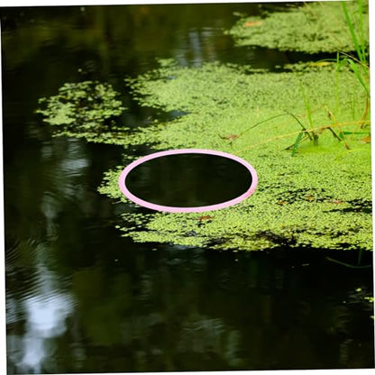 UPKOCH 6Pcs Floating Aquarium Plant Rings for Fish Feeding and Duckweed Isolation Plastic Fish Tank Plant Holders Stable and Versatile Rings in Mixed Colors for Aquatic Separation