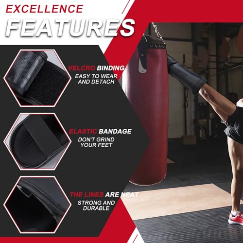 MMA Martial Arts Shin Guards – Padded, Adjustable Muay Thai Leg Guards with Instep Protection for Kickboxing/MMA Training and Sparring – Durable, Professional Equipment