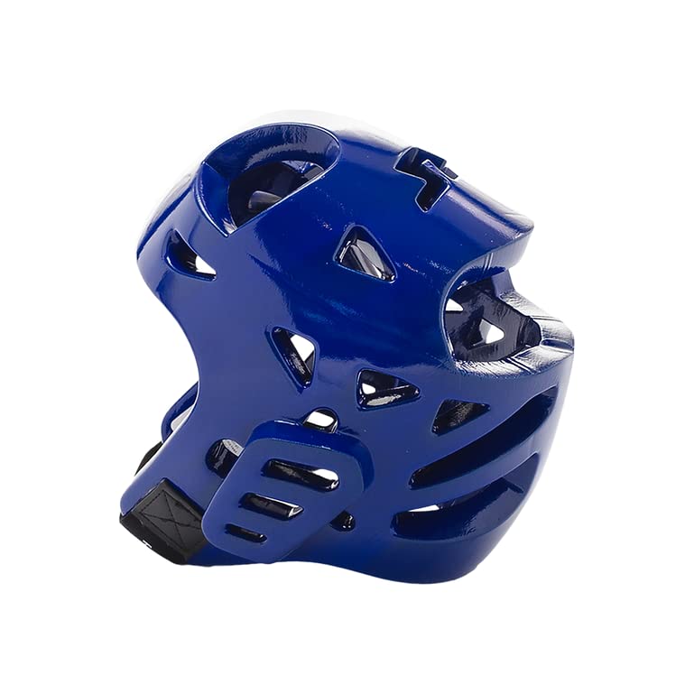 Tusah WT Taekwondo Competition Approved Head Guard Protector - NEW - color: Blue, size: Small