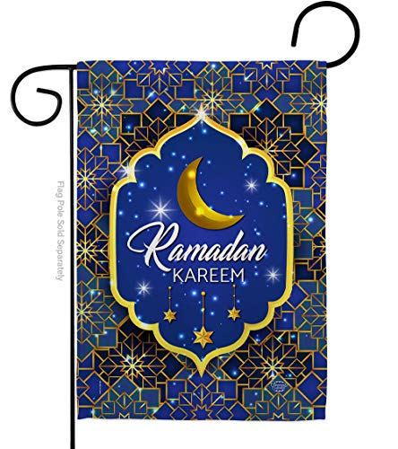 Ramadan Kareem Garden Flag Religious Faith Hope Grace Peace Dove Christian Religion Easter House Decoration Banner Small Yard Gift Double-Sided, Made in USA