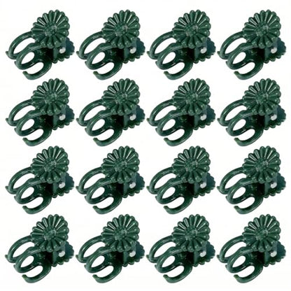 Plant Clips 50 Pcs, Orchid Support Clips, Flower Vine Garden Clips for Climbing Plants