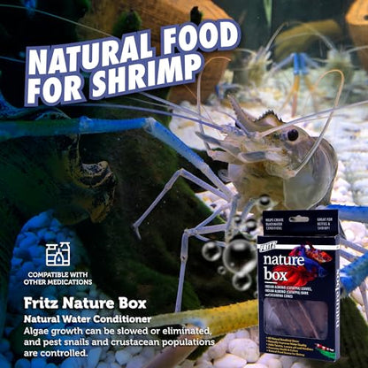Fritz Aquatics Betta Botanicals for Betta and Community Fish Aquariums (Nature Box)